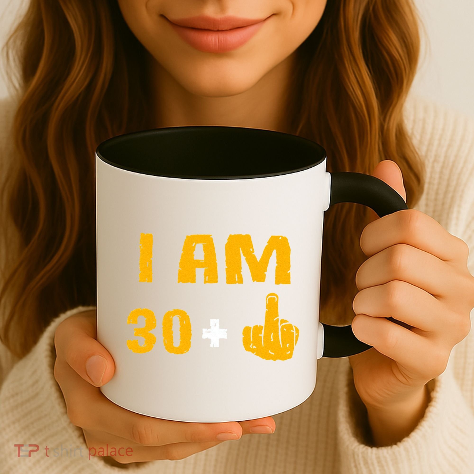 I Am 30 Plus 1 Funny 31st Birthday 31 Years Old Bday Party Coffee Mug