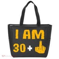I Am 30 Plus 1 Funny 31st Birthday 31 Years Old Bday Party Tote Bag thumb 0