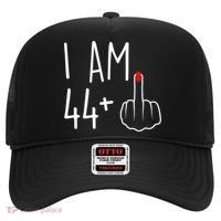 I Am 44 Plus 1 Middle Finger For A 45th Birthday Hat thumb 0