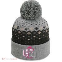 I Am 49 Plus 1 Middle Finger 49th Women Birthday Funny The Baniff Cuffed Pom Beanie thumb 0