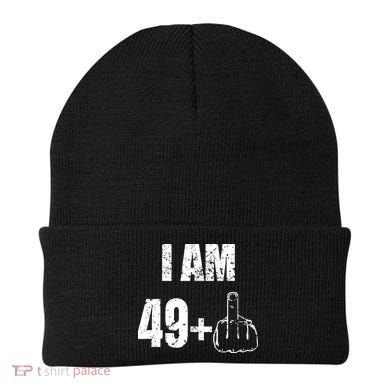 I Am 50 49 Plus One Beanie