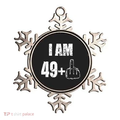 I Am 50 49 Plus One Ornament