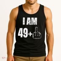 I Am 50 49 Plus One Tank Top thumb 3