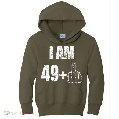 I Am 50 49 Plus One Kids Hoodie