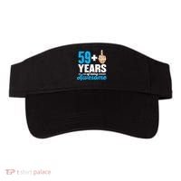 I am 59 plus 1 middle finger for a 60th Birthday Visor thumb 0