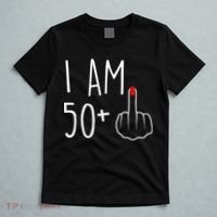 I Am 50 Plus 1 Middle Finger For A 51st Birthday T-Shirt thumb 5