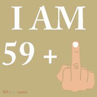 I Am 59 Plus 1 Funny 60th Birthday 1958 1959 T-Shirt thumb 7