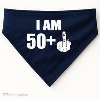 I Am 51 Middle Finger Funny 51st Birthday USA-Made Doggie Bandana thumb 0
