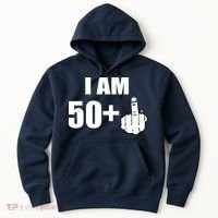 I Am 51 Middle Finger Funny 51st Birthday Hoodie thumb 0