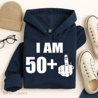 I Am 51 Middle Finger Funny 51st Birthday Hoodie thumb 4