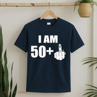 I Am 51 Middle Finger Funny 51st Birthday T-Shirt thumb 2