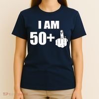 I Am 51 Middle Finger Funny 51st Birthday T-Shirt thumb 4