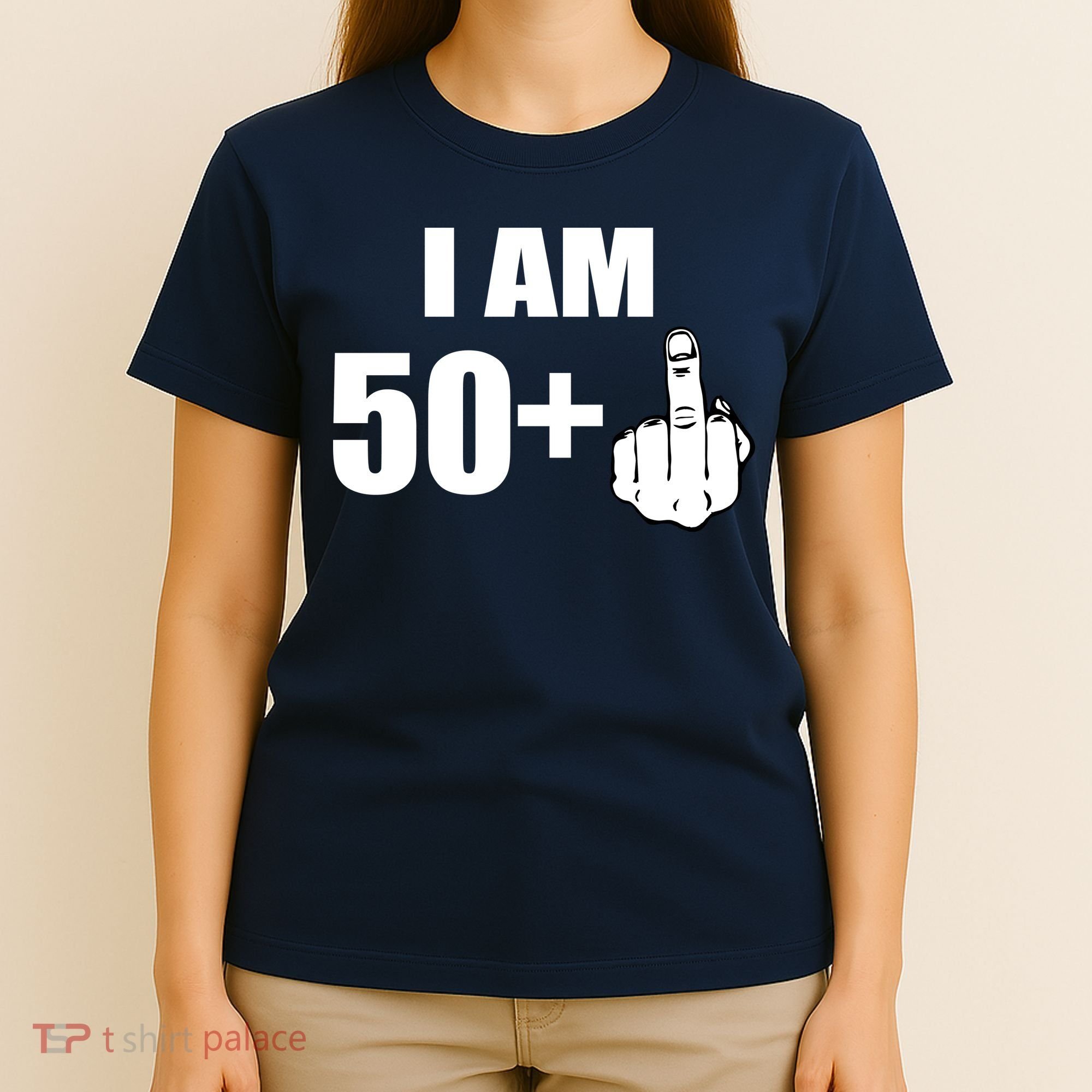 I Am 51 Middle Finger Funny 51st Birthday T-Shirt