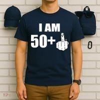 I Am 51 Middle Finger Funny 51st Birthday T-Shirt thumb 6