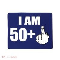 I Am 51 Middle Finger Funny 51st Birthday Mousepad thumb 0