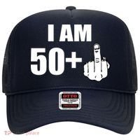 I Am 51 Middle Finger Funny 51st Birthday Hat thumb 0