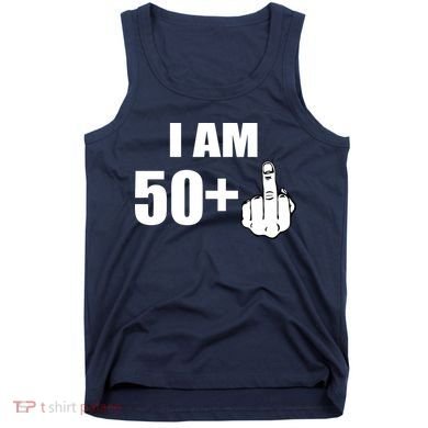 I Am 51 Middle Finger Funny 51st Birthday Tank Top