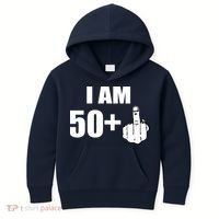 I Am 51 Middle Finger Funny 51st Birthday Kids Hoodie thumb 0