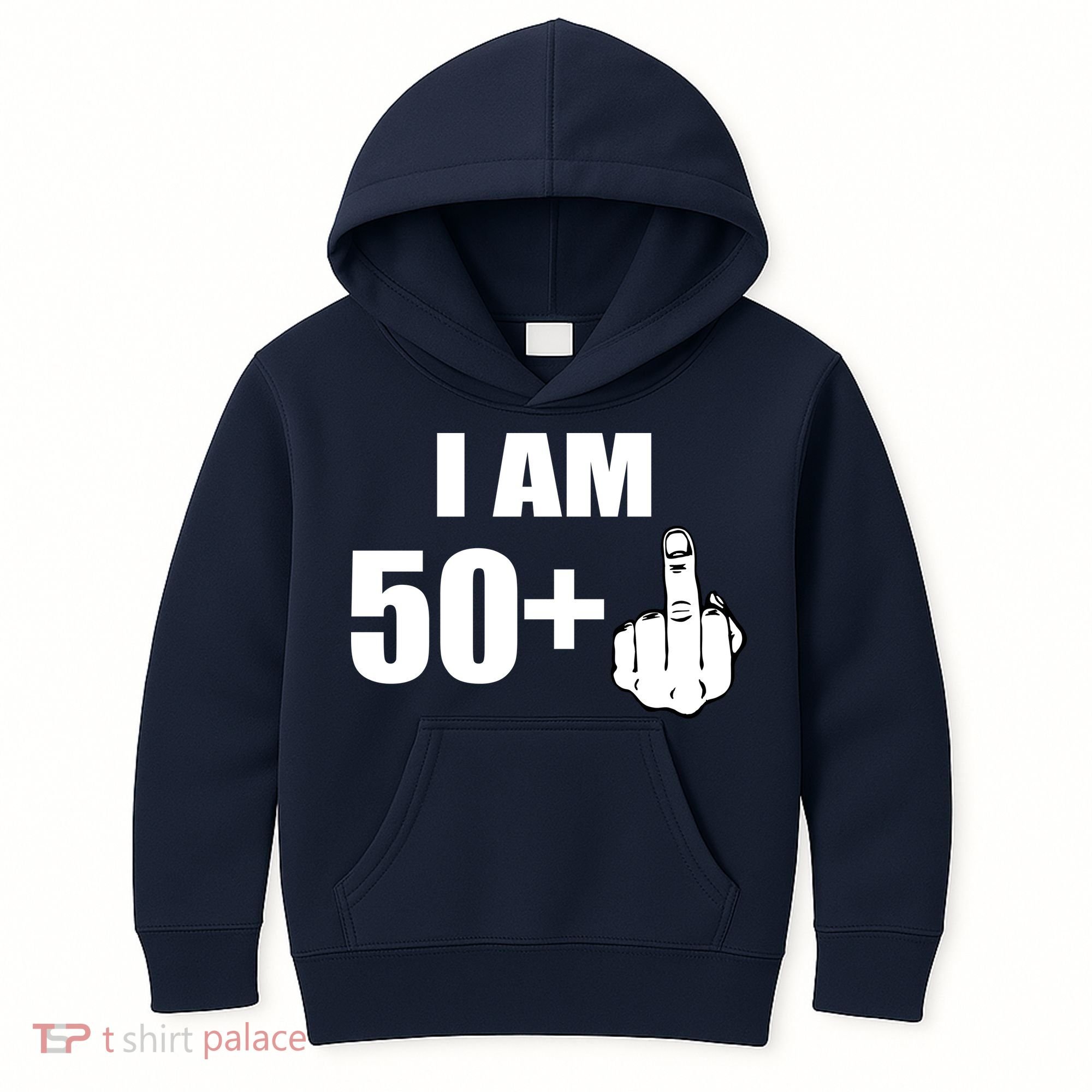 I Am 51 Middle Finger Funny 51st Birthday Kids Hoodie