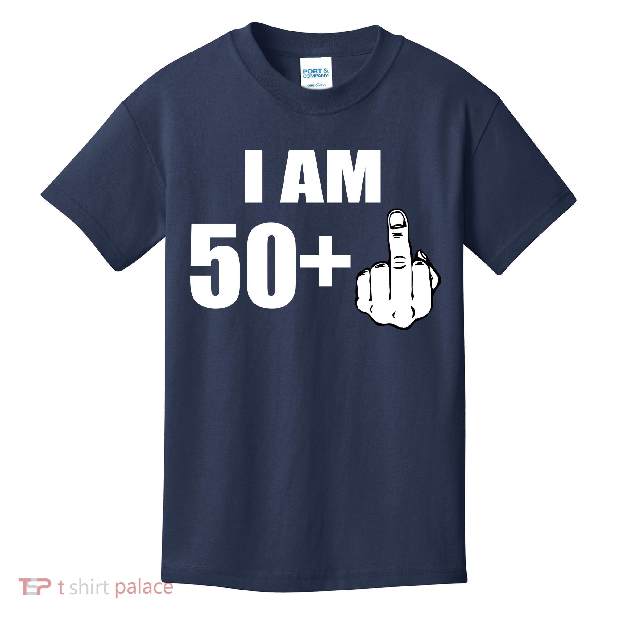 I Am 51 Middle Finger Funny 51st Birthday Kids T-Shirt