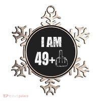 I Am 50, 49 Plus One Funny 50th Birthday 1967 Ornament thumb 0
