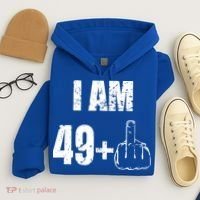 I Am 50, 49 Plus One Funny 50th Birthday 1967 Hoodie thumb 4