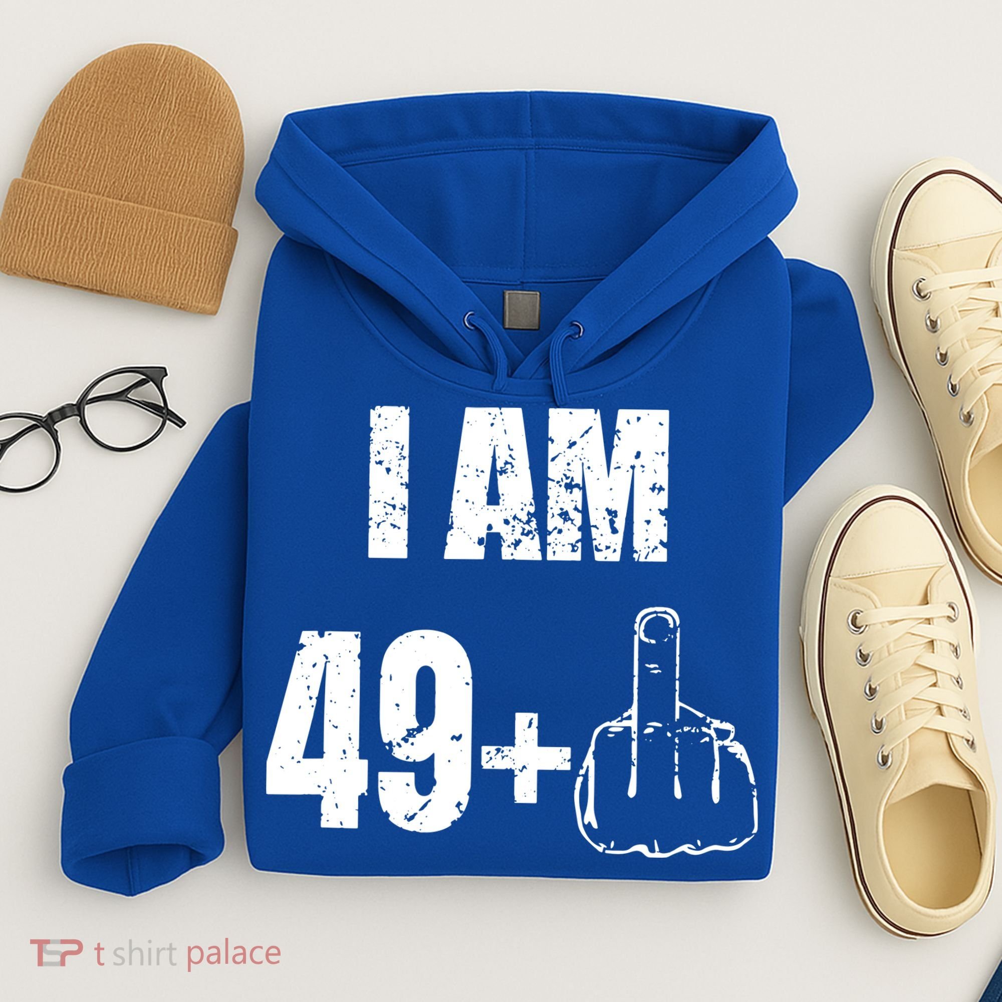 I Am 50, 49 Plus One Funny 50th Birthday 1967 Hoodie