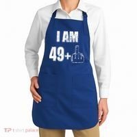 I Am 50, 49 Plus One Funny 50th Birthday 1967 Apron thumb 2
