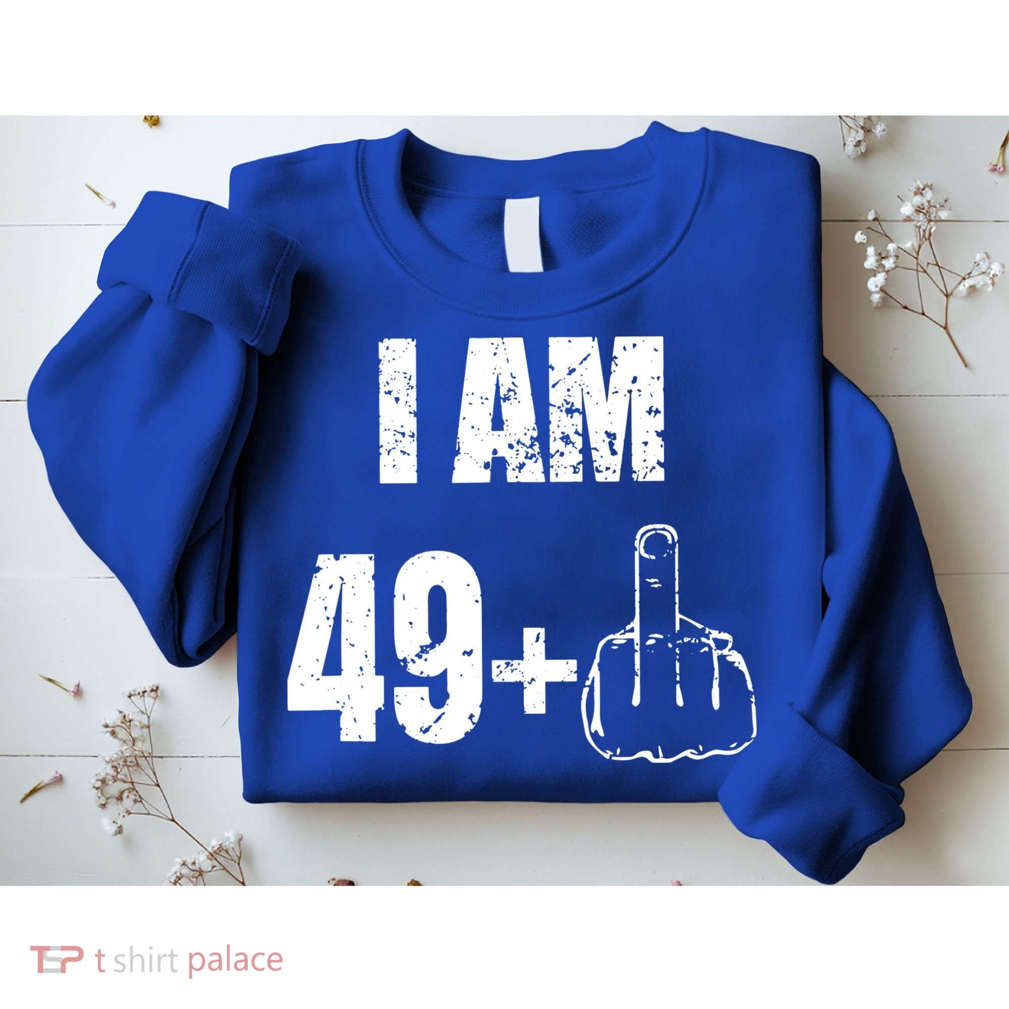I Am 50, 49 Plus One Funny 50th Birthday 1967 Sweatshirt