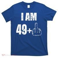 I Am 50, 49 Plus One Funny 50th Birthday 1967 T-Shirt thumb 0