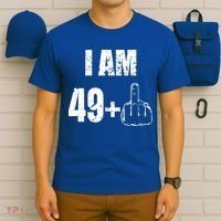 I Am 50, 49 Plus One Funny 50th Birthday 1967 T-Shirt thumb 6