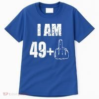 I Am 50, 49 Plus One Funny 50th Birthday 1967 Tall T-Shirt thumb 0