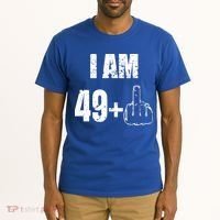 I Am 50, 49 Plus One Funny 50th Birthday 1967 Tall T-Shirt thumb 2