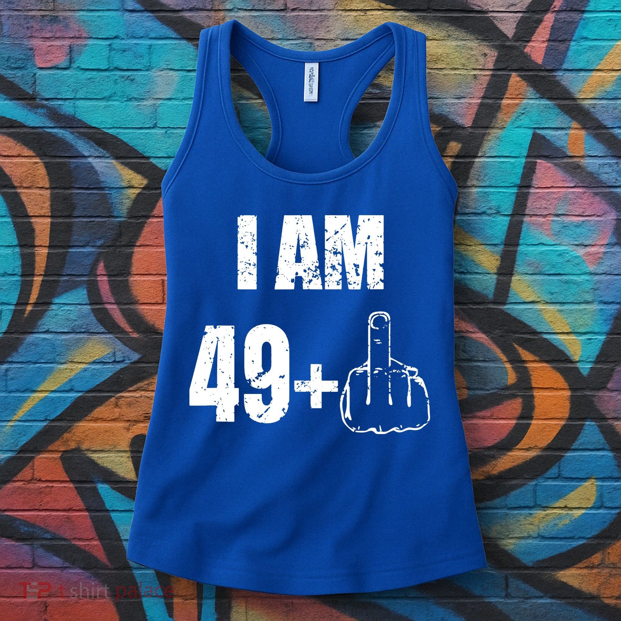 I Am 50, 49 Plus One Funny 50th Birthday 1967 Women's Tank Top