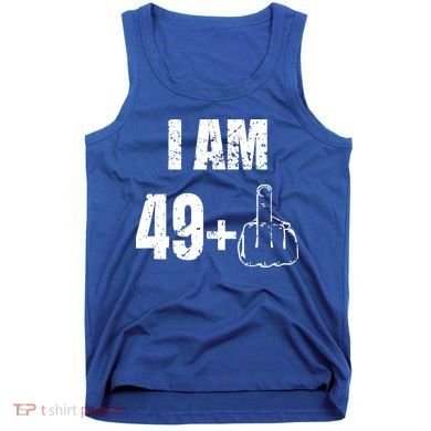 I Am 50, 49 Plus One Funny 50th Birthday 1967 Tank Top