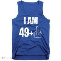 I Am 50, 49 Plus One Funny 50th Birthday 1967 Tank Top thumb 0