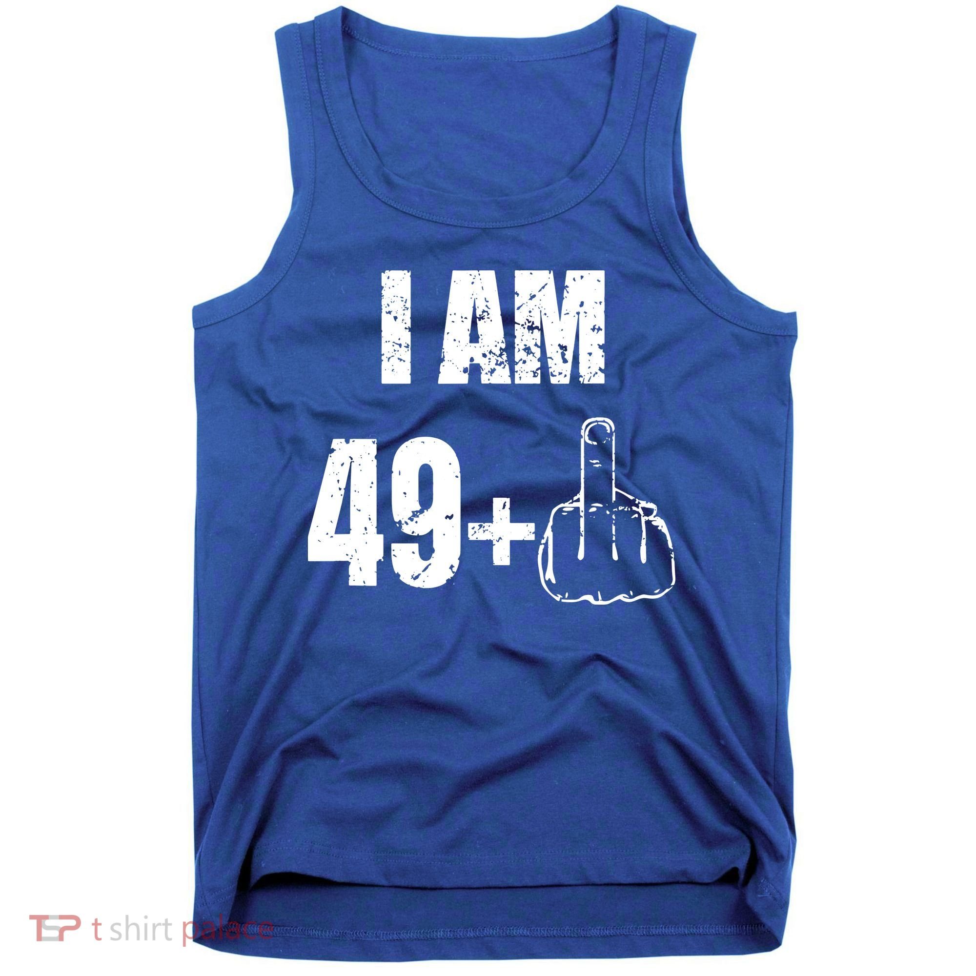 I Am 50, 49 Plus One Funny 50th Birthday 1967 Tank Top