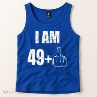 I Am 50, 49 Plus One Funny 50th Birthday 1967 Tank Top thumb 2