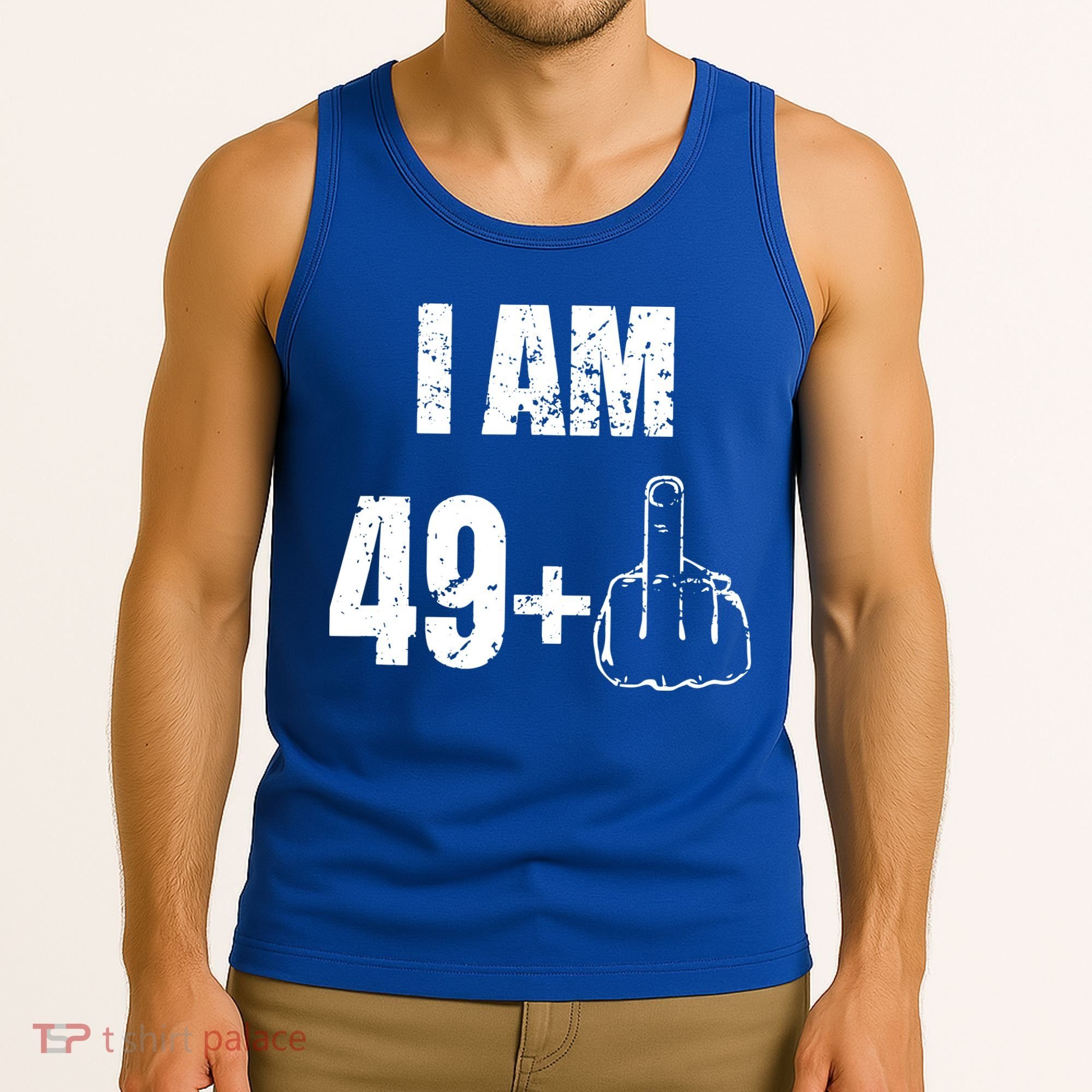 I Am 50, 49 Plus One Funny 50th Birthday 1967 Tank Top