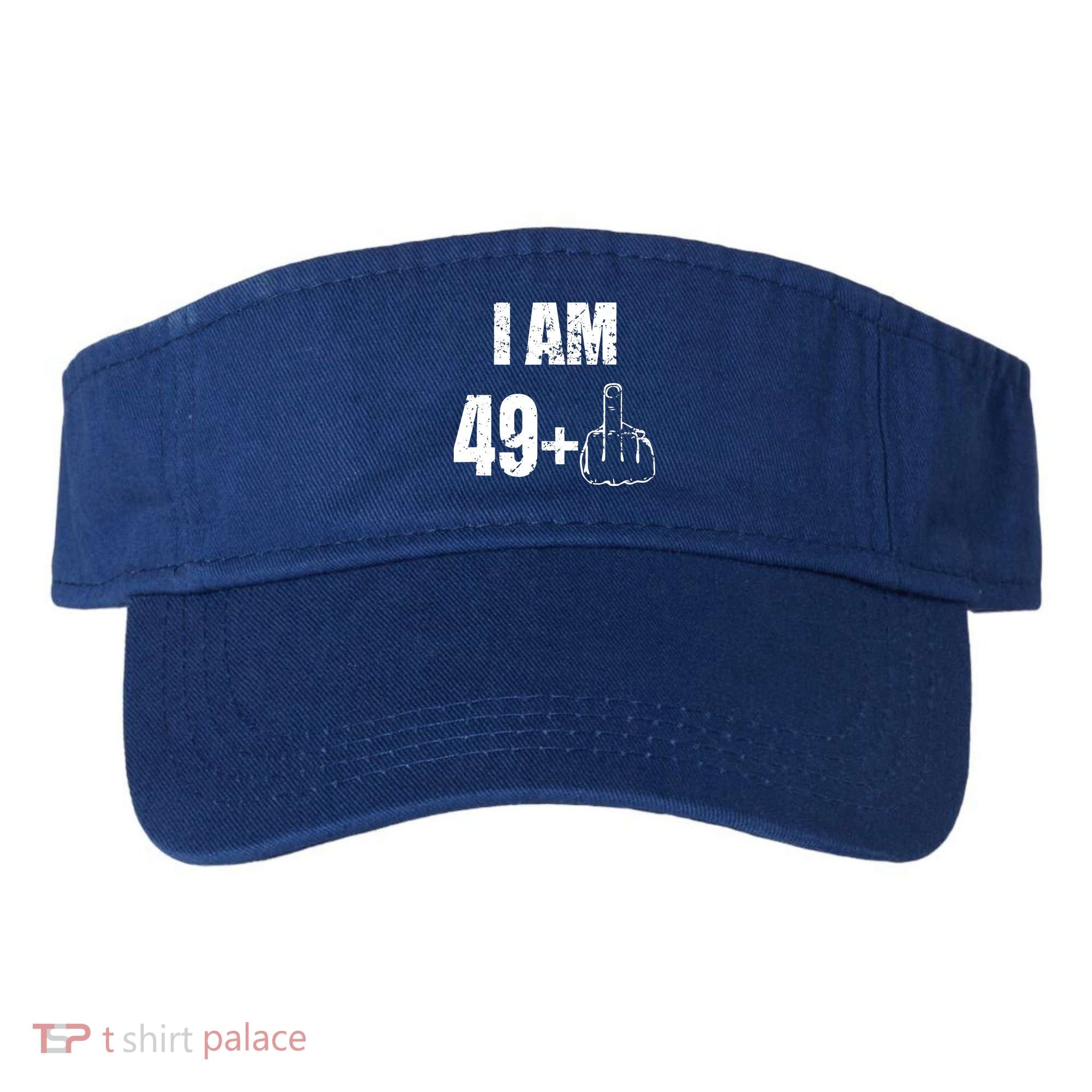 I Am 50, 49 Plus One Funny 50th Birthday 1967 Visor