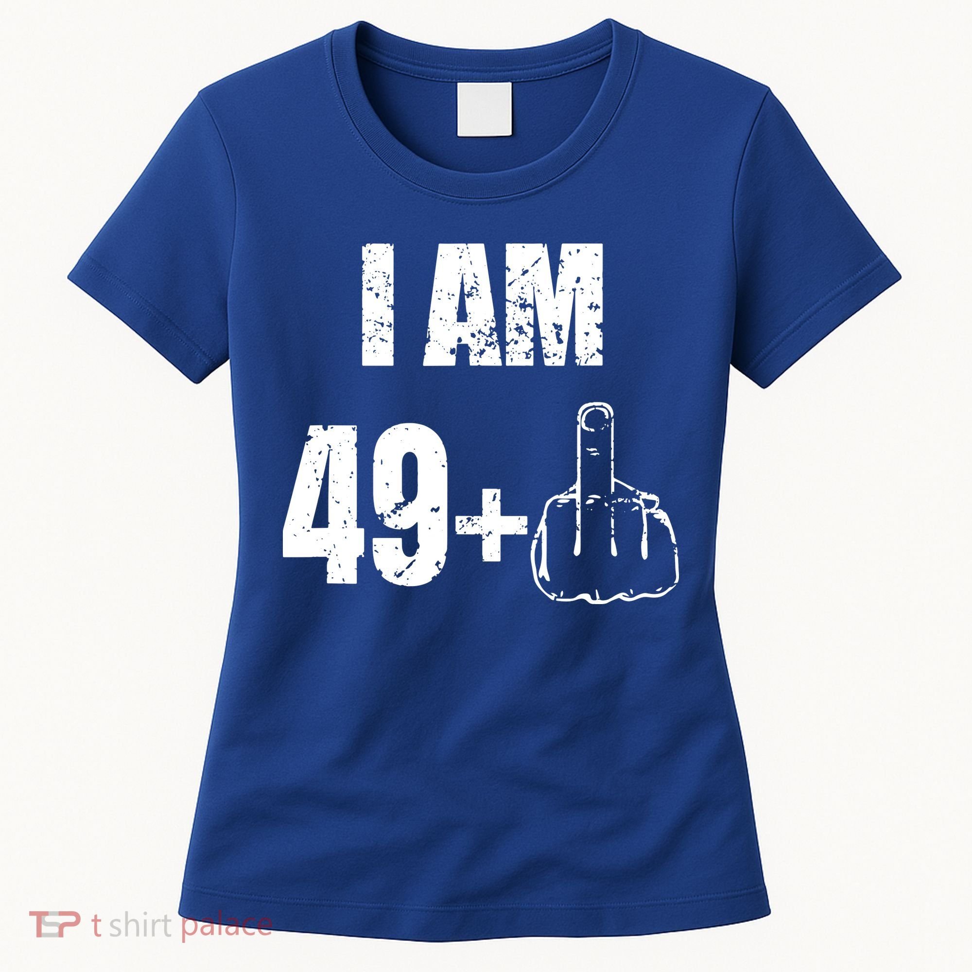I Am 50, 49 Plus One Funny 50th Birthday 1967 Women's T-Shirt