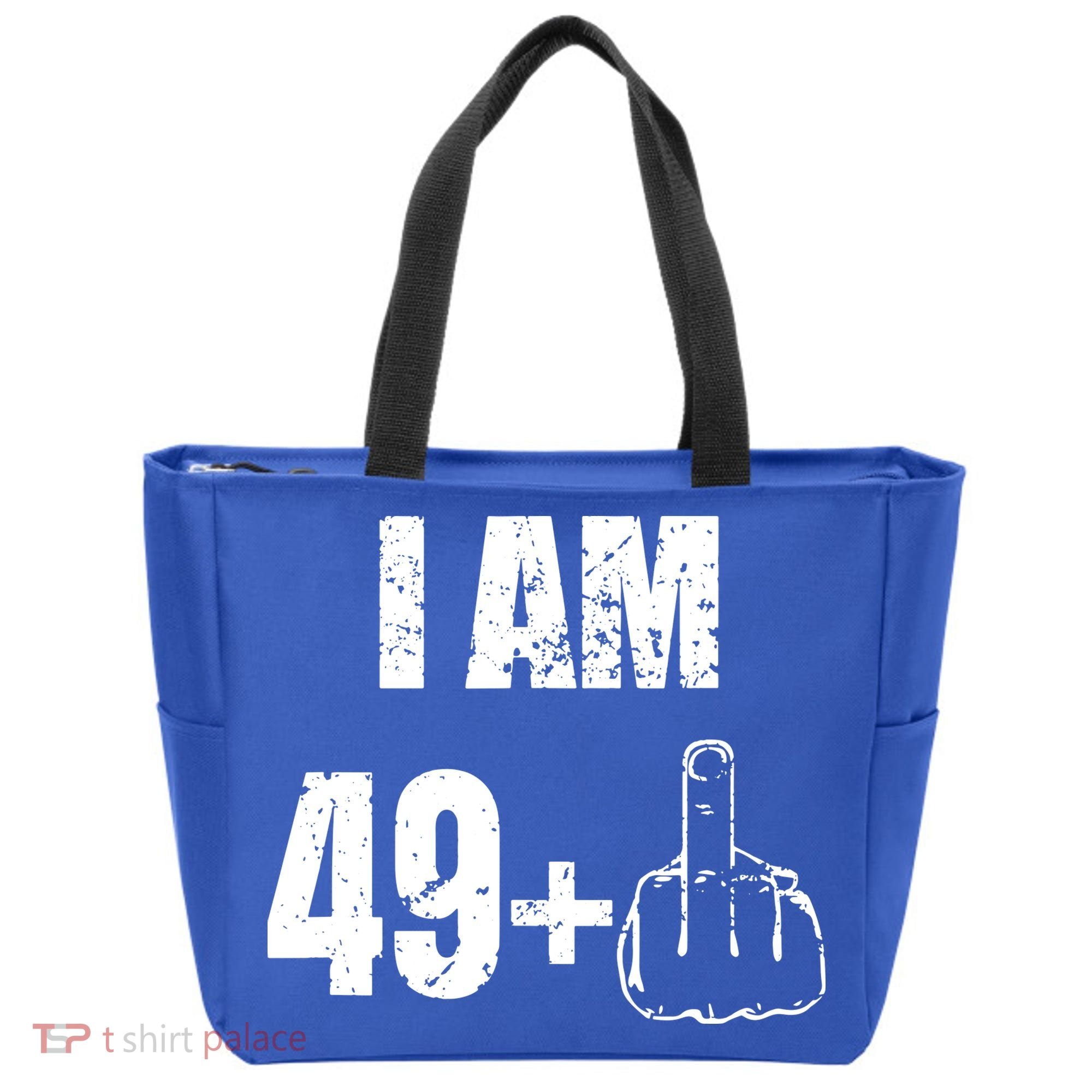 I Am 50, 49 Plus One Funny 50th Birthday 1967 Tote Bag
