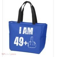 I Am 50, 49 Plus One Funny 50th Birthday 1967 Tote Bag thumb 3