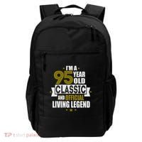 I'm A 95 Year Old Classic And Living Legend Gift Backpack thumb 0