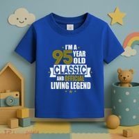 I'm A 95 Year Old Classic And Living Legend Gift Toddler T-Shirt thumb 3
