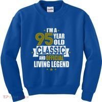I'm A 95 Year Old Classic And Living Legend Gift Kids Sweatshirt thumb 0