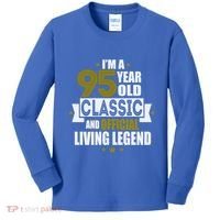I'm A 95 Year Old Classic And Living Legend Gift Kids Long Sleeve Shirt thumb 0