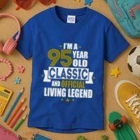 I'm A 95 Year Old Classic And Living Legend Gift Kids T-Shirt thumb 3