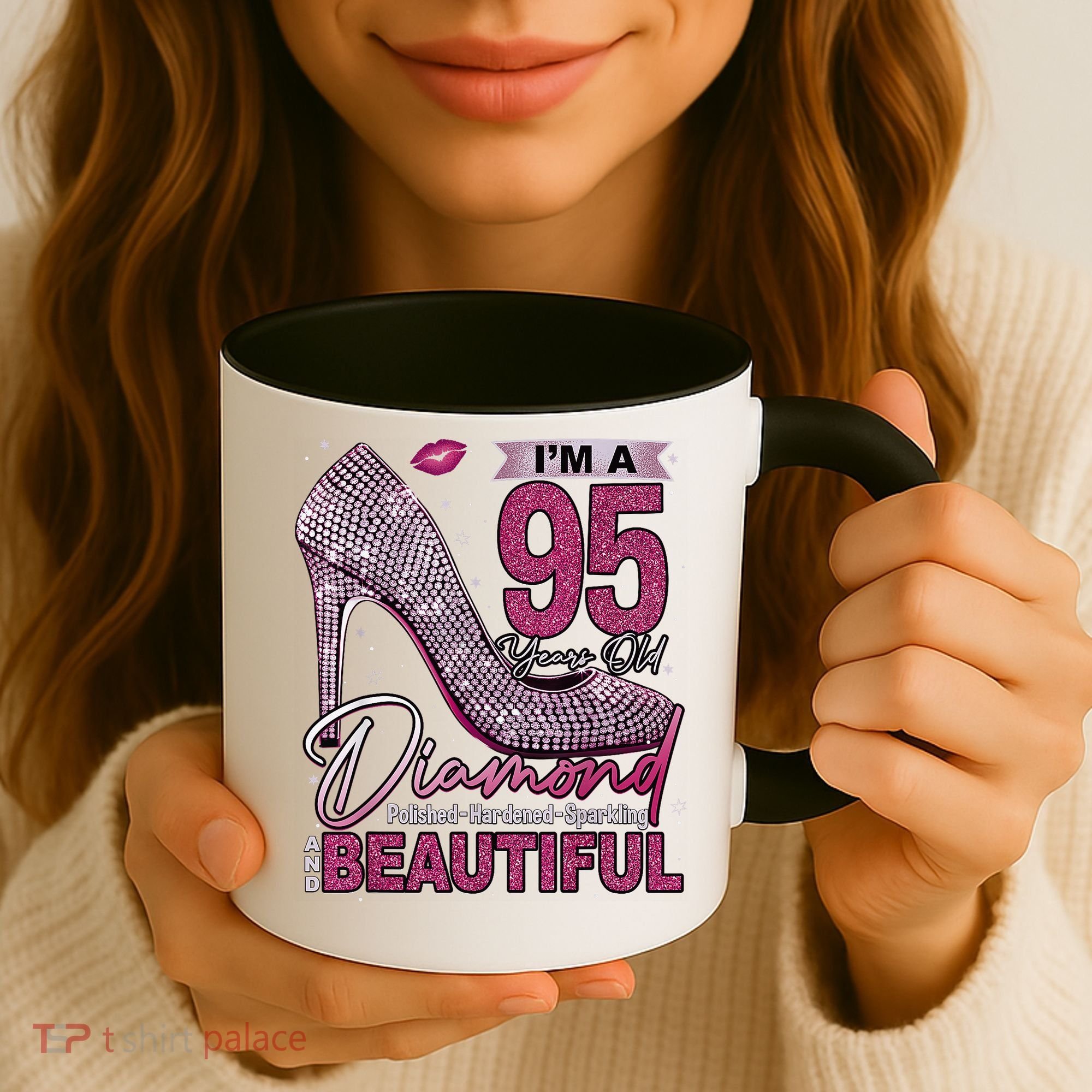 I'M A 95 Years Old Diamond 95 And Fabulous 95th Birthday Coffee Mug
