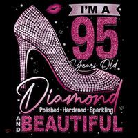 I'M A 95 Years Old Diamond 95 And Fabulous 95th Birthday Coffee Mug thumb 5